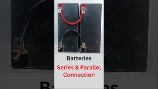 Batteries Series And Parallel ConnectionsMaheshelectricks [upl. by Yerhcaz]