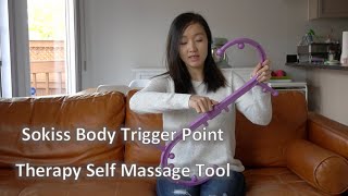 Quick Review Sokiss Body Trigger Point Therapy Self Massage Tool [upl. by Anertak]