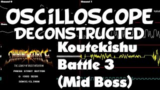 Shining Force  Koutekishu Battle 3 Mid Boss  Oscilloscope Deconstruction [upl. by Dera960]