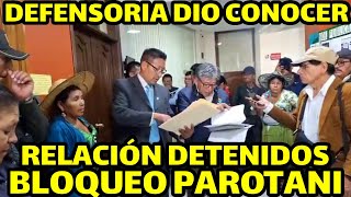 DETENIDOS POR PEDIR MEJORAS ECONOMICAS EN BOLIVIA FUERON ENVIADOS PENAL DE SAN PEDRO Y DE OBRAJES [upl. by Sualocin]