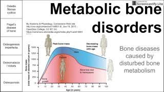 Metabolic Bone Disorders [upl. by Cannon]