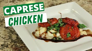 Caprese Chicken In The Oven  Rockin Robin Cooks [upl. by Rafa851]