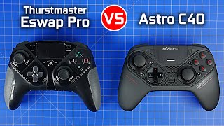 Thrustmaster eSwap Pro vs Astro C40 PS4PC Controller [upl. by Hoban]