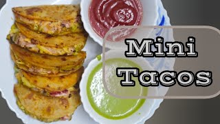 Mini Takos  Mexican Recipe  Veg Takos Recipe  Shree Hariji Kitchen [upl. by Pierce923]