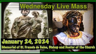 Filipino Live Mass Today January 24 2024 [upl. by Ruy]