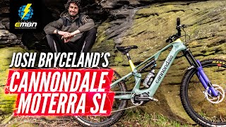 Josh Brycelands Cannondale Moterra SL  EMBN Pro Bike Check [upl. by Lonna531]