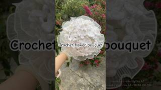 Crochet flower bouquet  Bó hoa cưới len handmade crochet amigurumi duaat handmade diy flowers [upl. by Leif]