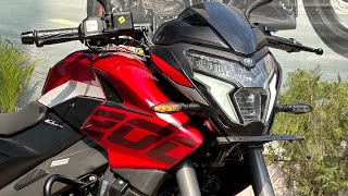 2024 Pulsar NS200 LED Headlight Detailed Walkaround Review [upl. by Aneis432]