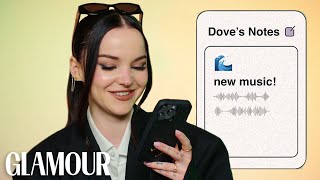 Dove Cameron Reveals Whats On Her Phone  Glamour [upl. by Maryn45]