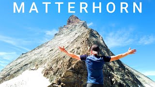 Wandern zur Hörnlihütte am MATTERHORN in Zermatt Kanton Wallis Schweiz [upl. by Atrahc]