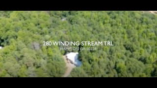 280 Winding Stream Trl  Hampton GA 30228 Video Tour [upl. by Yrojram]