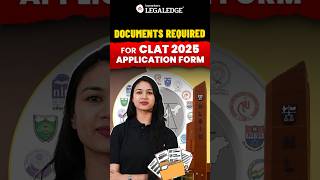 CLAT 2025 Application MustHave Documents 📑 clat2025 clatapplicationform [upl. by Allekim]