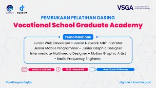 Pembukaan Pelatihan Daring Program VSGA DTS Tahun 2023 [upl. by Candis799]