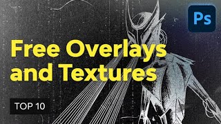 10 Free Photoshop Overlays and Textures  Premium Options [upl. by Bucher]