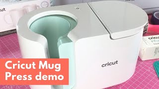 Cricut mug press demo  review 2023 [upl. by Stormi]