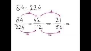 Verhoudingen 3  Hoe schrijf je een verhouding zo eenvoudig mogelijk op [upl. by Ahseer]