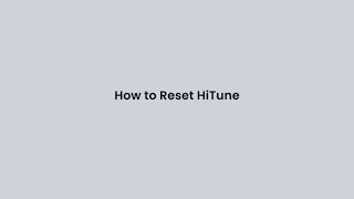 UGREEN HiTune TWS True Wireless Earbuds  How to Reset HiTune [upl. by Neyuq]