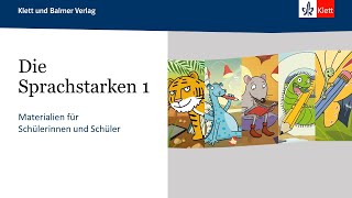 «Die Sprachstarken 1» Materialien für Schülerinnen und Schüler [upl. by Walczak620]