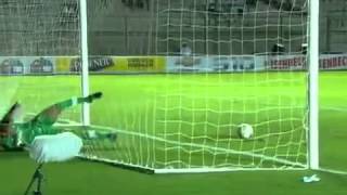 Incredible Save of the Year 2013 Goleiro Angelo Campos Peru Vs Uruguai Sulamericano [upl. by Leahcimauhsoj950]