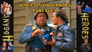 Hogans Heroes Schultzy Food Bribes Compilation Part Four [upl. by Kelwen202]