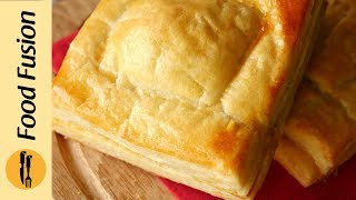 Puff Pastry with ghee Recipe By Food Fusion [upl. by Margherita400]