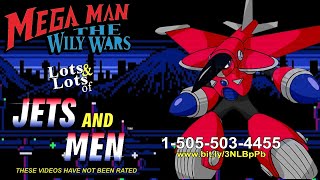 Mega Man Unlimited  Jet Mans Stage  Wings Cut Through the Night Wily Wars Arrangement [upl. by Nevaed]