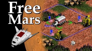 Free Mars Gameplay Open Source Mars Colony Game [upl. by Wesle]