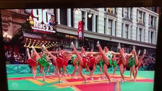 The Rockettes  Macys Thanksgiving Day Parade 2016 [upl. by Wanids]