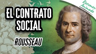 El contrato social de JeanJacques Rousseau  Resúmenes de Libros [upl. by Lyrradal423]