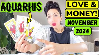 😍AQUARIUS😍DAAMN AQUARIUS‼️YOUR LIFE IS ABOUT TO CHANGE LITERALLY UNIMAGINABLE🤩😱LOVE amp MONEY💰 😱 [upl. by Wallie]