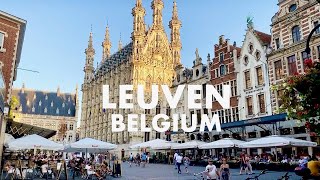 Leuven Belgium tour Quirky unspoiled gem ♥️ Leuven university town 15 min from Brussels ✈️ [upl. by Eydnarb922]