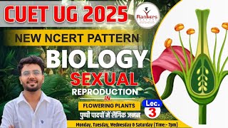 Reproduction in Flowering Plants  HindiEnglish  Lec3  Biology  CUET UG 2025  Rankers Educare [upl. by Nalyak192]