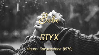 Styx  Babe Cover amp Lyrics [upl. by Amoakuh]