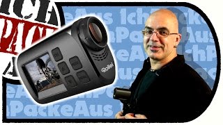 ROLLEi S30 WiFi Plus ACTiONCAM und HELMKAMERA Unboxing  Testaufnahmen  Review [upl. by Meece139]