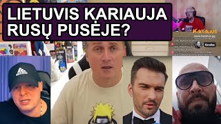 Lietuvis kariaujantis rusų pusėje TRATAS KIGUOLIS ir kiti 🙄  Karalius Reaguoja [upl. by Arimahs]