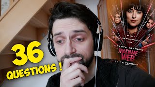 36 Questions sur Madame Web Spoils [upl. by Ibson]