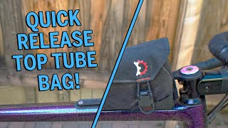 Gravel Top Tube Bag Ultimate Upgrade 76 Project Ass slider Review [upl. by Haidedej]