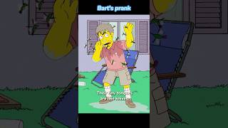 This is how Bart pranked the principal Season 21 Episode 14 shorts funny simpsons [upl. by Eilak]