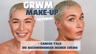 GRWM SchminkTutorial Alltagslook amp Cancer Talk Die Nachwirkungen meiner Chemotherapie 🎗️ [upl. by Asirrac547]