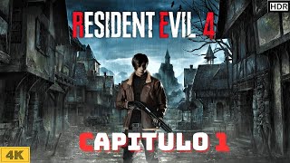 RESIDENT EVIL 4 REMAKE Gameplay Español Capitulo 1 PS5 4K 60FPS [upl. by Kristianson541]