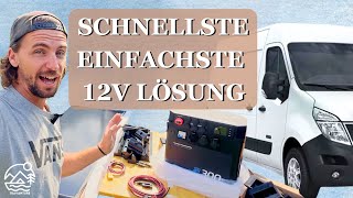 Die BESTE Camper Elektrik Einfachste DIYLösung mit 400W Solar amp Ective AllinOne Akkubox [upl. by Garold908]