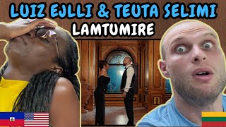 REACTION TO Luiz Ejlli amp Teuta Selimi  Lamtumire Music Video  FIRST TIME LISTNEING TO TEUTA [upl. by Aihsad558]