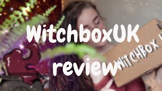 FIRST LOOK WITCHBOX UK  witchcraft subscription box review [upl. by Giorgi766]