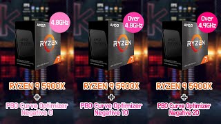 RYZEN 9 5900X PBO Curve Optimizer with RTX 3080 7 Games  FHD  1080p [upl. by Draper]