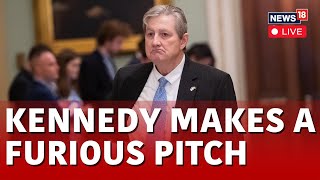 Senator John Kennedy Speech LIVE  John Kennedy  John Kennedy News  US News LIVE  News18  N18L [upl. by Grenville293]