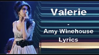 Valerie  Amy Winehouse LyricsLetra [upl. by Sallyanne873]