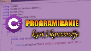 Programiranje C  Kast i konverzije  tutorijal 5 [upl. by Arykat]