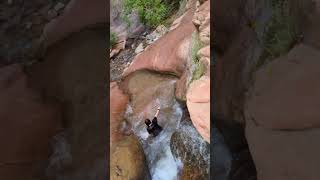 Hiking the Stunning Kanarra Falls Trail Near Kanarraville Shorts Hiking [upl. by Uzial242]