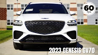 2023 Genesis GV70 Review  The BEST Compact Luxury SUV [upl. by Yenaled]