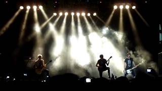 Blessthefall  Promised OnesBottom Feeder Live in Jakarta 2012 [upl. by Jac]